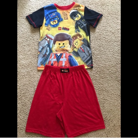 Box # 4 BUNDLE 3 Fleece Kids Winter, 1 Star Wars Summer, 1 Lego Movie Summer Pjs - Picture 6 of 6